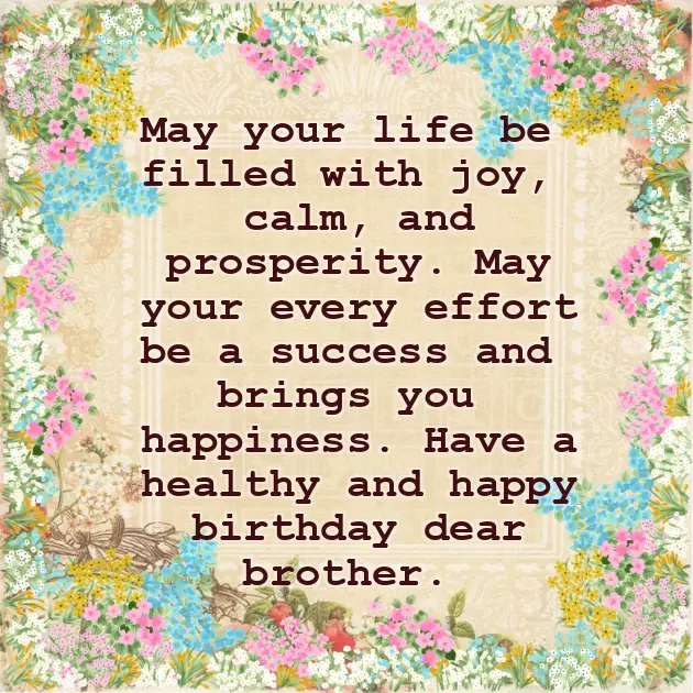 Good Wishes For Birthday For Brother Good Wishes For Birthday For Brother