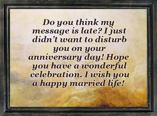 Belated 25Th Wedding Anniversary Wishes