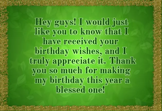Thanks For My Birthday Wishes Quotes Thanks For My Birthday Wishes Quotes