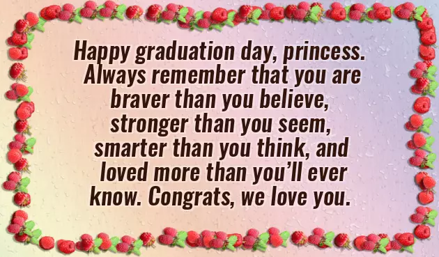Congratulating Your Daughter On Her Graduation Congratulating Your Daughter On Her Graduation