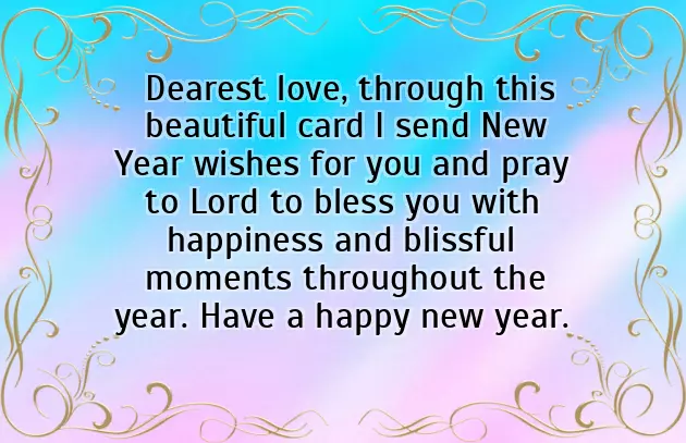 My Love Happy New Year