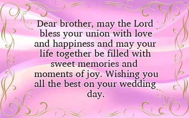 Wedding Wishes For Sister Quotes