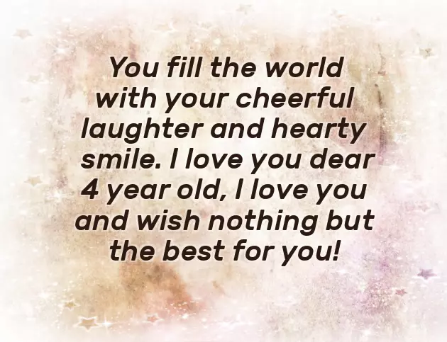 Niece 4Th Birthday Wishes Niece 4Th Birthday Wishes