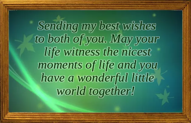 Congratulations To The Parents Of The Bride