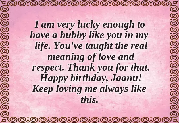 Birthday Wishes In Advance For Husband