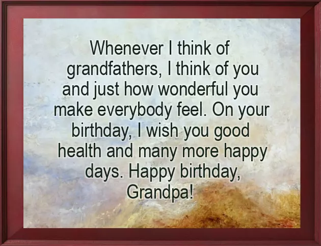 Happy Birthday Quotes For Grandfather Happy Birthday Quotes For Grandfather