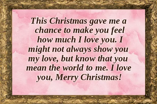 Christmas Greetings For Boyfriend