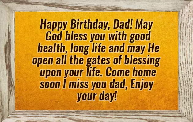 Happy Birthday Father From Son