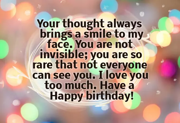 Birthday Wishes Reply To Boyfriend