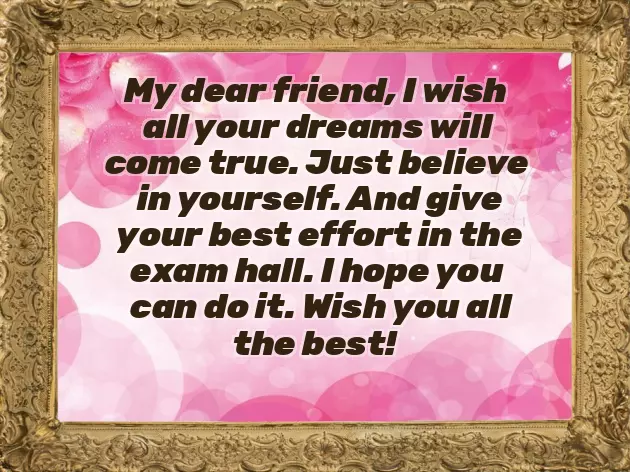Exam Wishes For Her Exam Wishes For Her