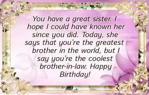 Best Birthday Wishes For My Brother