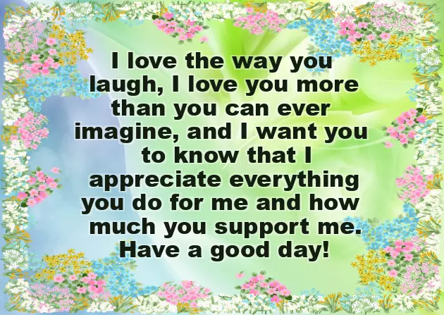 Sweet Morning Message To My Girlfriend