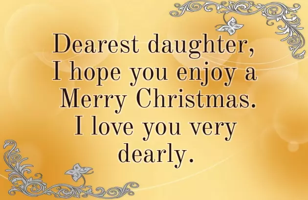 Christmas Wishes For Daughter In Law