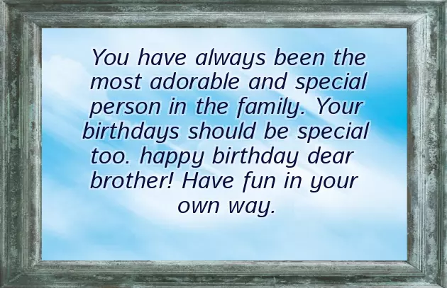 Happy Birthday Wishes To My Dear Brother Happy Birthday Wishes To My Dear Brother