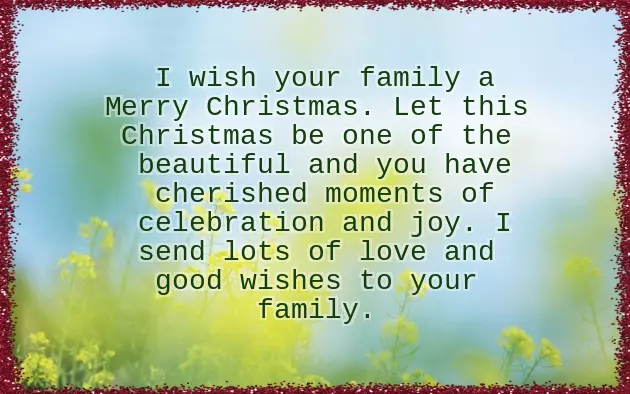 Merry Christmas To All Friends And Family Merry Christmas To All Friends And Family