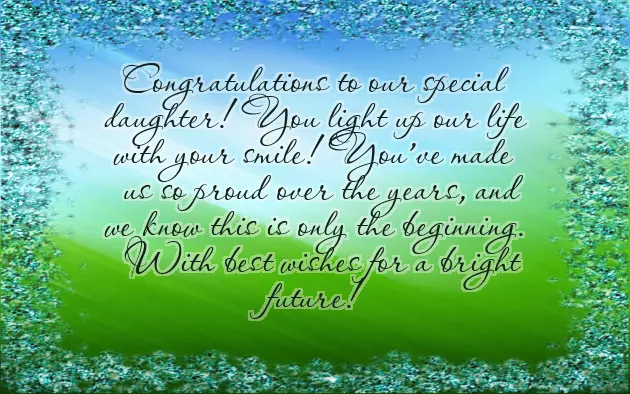 A Message To My Daughter On Her Graduation A Message To My Daughter On Her Graduation