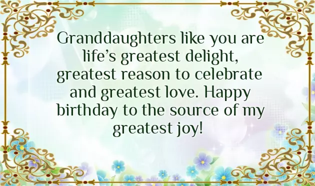 Birthday Wishes For Great Granddaughter Birthday Wishes For Great Granddaughter