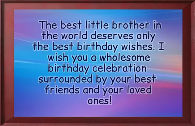 Birthday Caption For Small Brother Birthday Caption For Small Brother