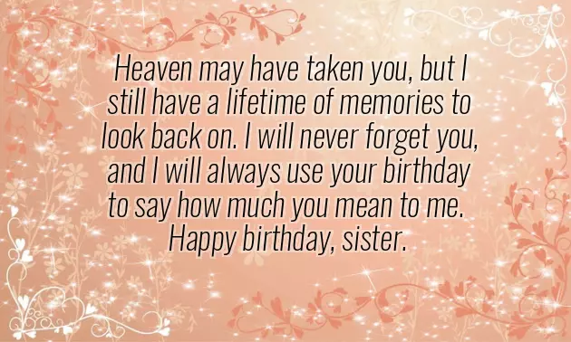 Wish Birthday For Little Sister