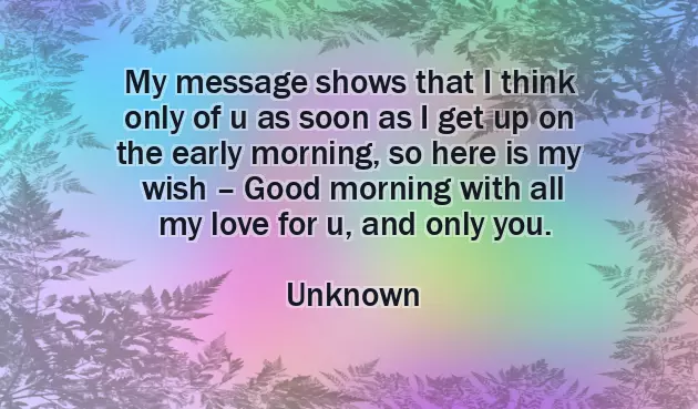 Good Day Wishes For Lover