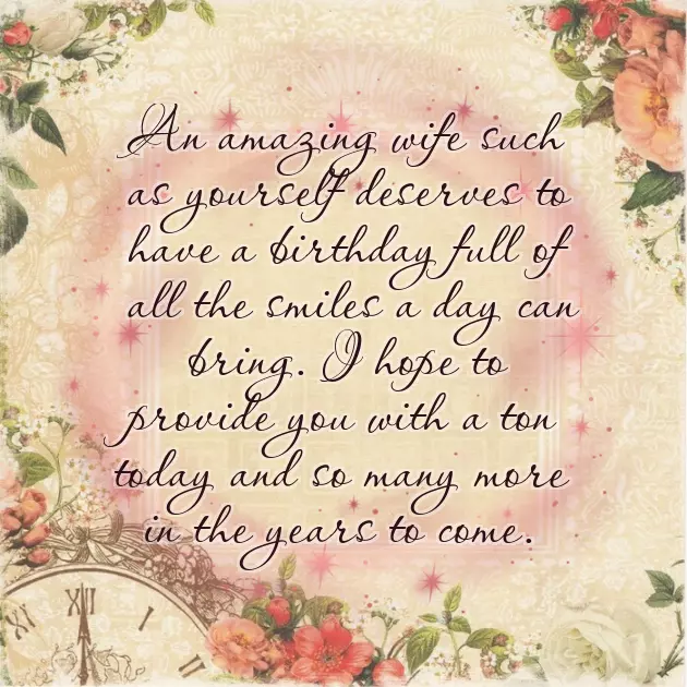 Happy Birthday Wishes Husband To Wife