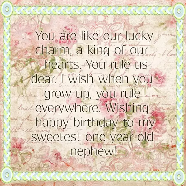 Birthday Wishes For A Young Nephew