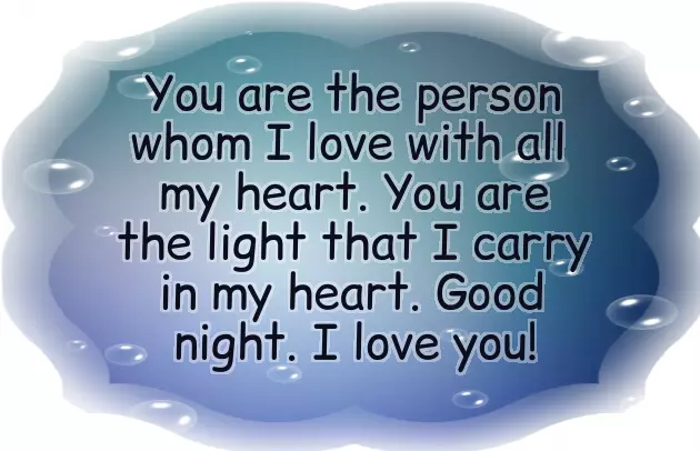 Good Night Sweet Dreams Take Care Love