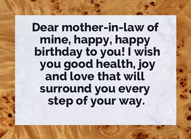 Wish For Mother In Law