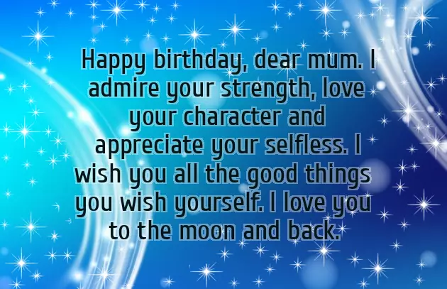 Happy Birthday Mum From Son Happy Birthday Mum From Son