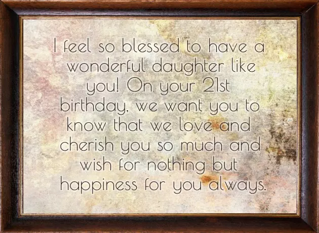21St Birthday Greetings For Daughter 21St Birthday Greetings For Daughter