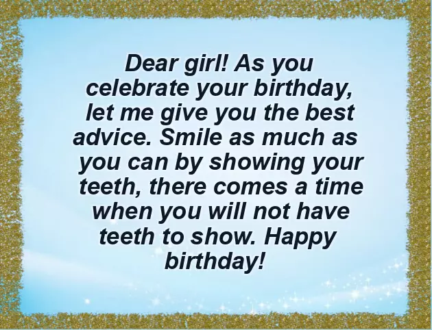 Birthday Wishes To Pretty Girl Birthday Wishes To Pretty Girl