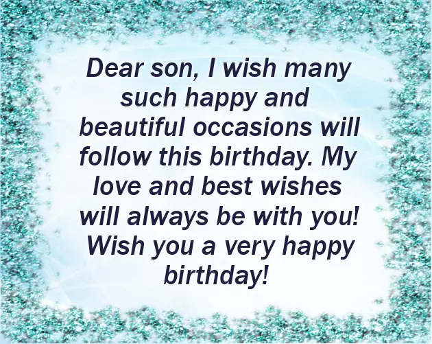 20Th Birthday Quotes For Son