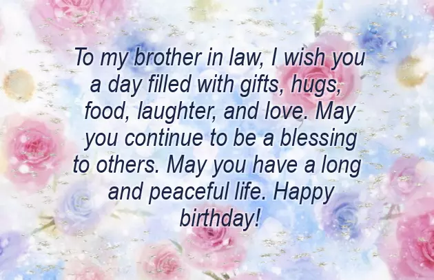 Birthday Wishes In Brother In Law Birthday Wishes In Brother In Law
