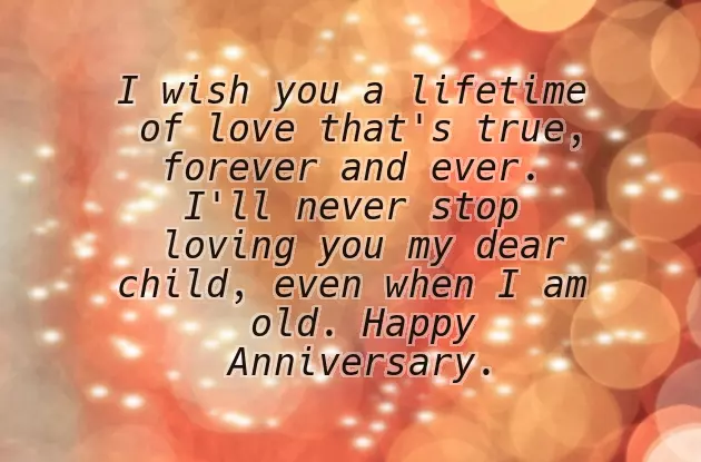 Marriage Anniversary Wishes To Son Marriage Anniversary Wishes To Son