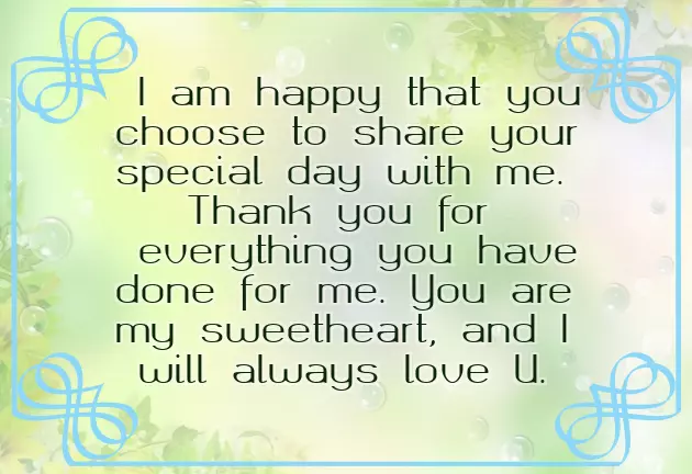 B Day Quotes For Lover