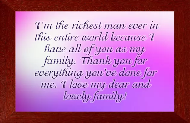 Happy Family Wish Happy Family Wish