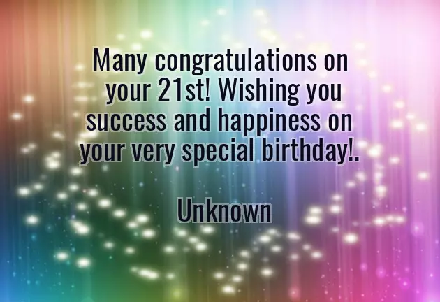 Inspirational 21St Birthday Quotes Inspirational 21St Birthday Quotes
