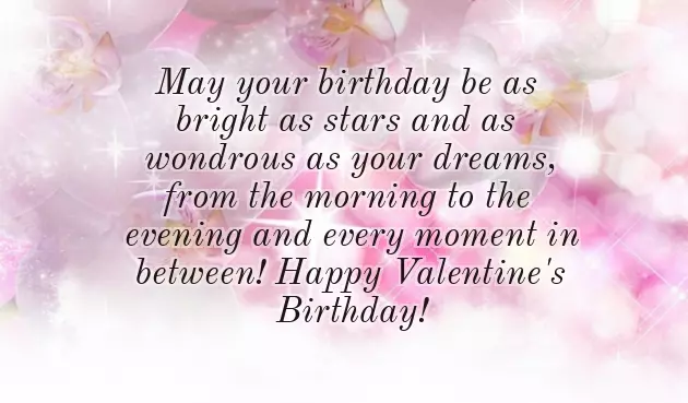 Happy Birthday To My Valentine Baby