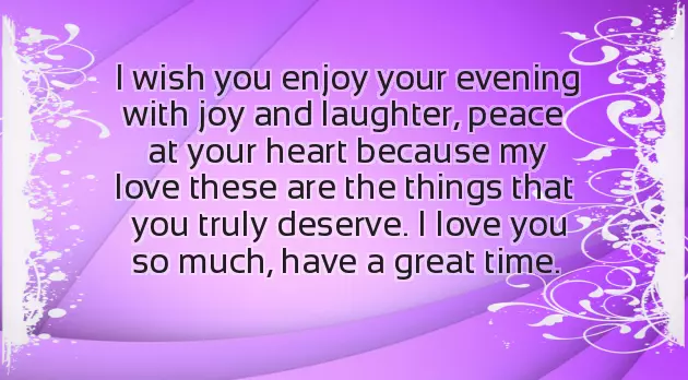 Good Evening Dear Good Evening Dear