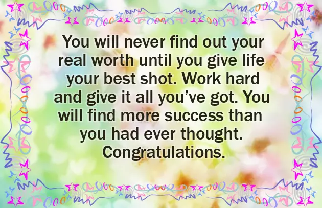 Congratulations On Getting Good Marks Congratulations On Getting Good Marks
