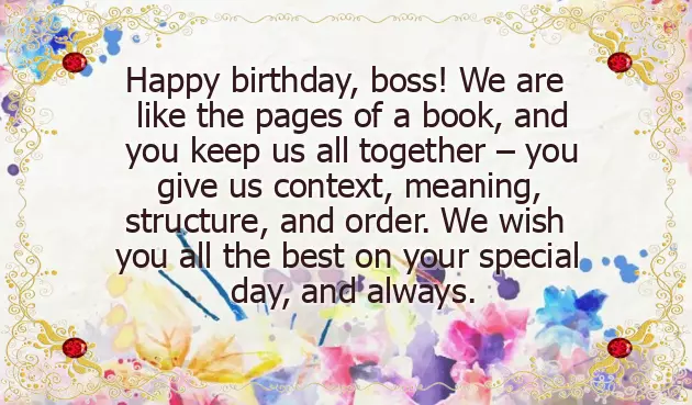 Happy Birthday Message To Boss Happy Birthday Message To Boss