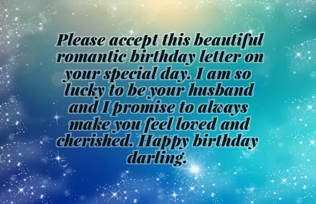 Happy Birthday Letter For Her