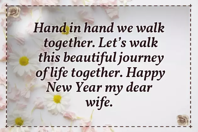 New Year Message To My Wife New Year Message To My Wife