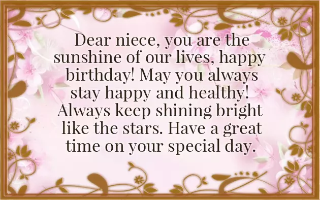 Happy Birthday Wishes To My Lovely Niece Happy Birthday Wishes To My Lovely Niece