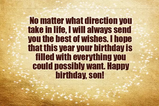 Happy Birthday Wishes To Dad From Son