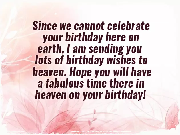 Happy Birthday To Your Angel In Heaven