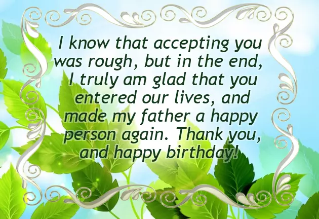 Birthday Wishes For Step Mother Birthday Wishes For Step Mother