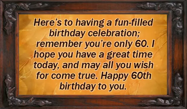 Birthday Wishes For 60 Year Old Sister Birthday Wishes For 60 Year Old Sister