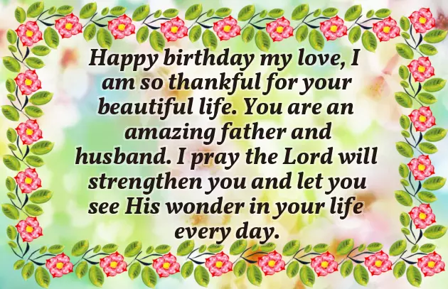 Husband Christian Birthday Greetings Husband Christian Birthday Greetings