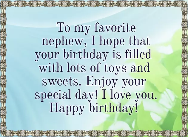 Birthday Wishes For Nephew From Chachi Birthday Wishes For Nephew From Chachi